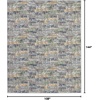 image:imageNourison Home Urban Chic Eclectic GreyMulticolor 9 x 12 Area Rug Easy Clean Non Shedding Bed Room Living Room Dining Room Kitchen 9x12GreyMulticolor