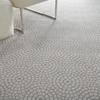 image:imageNourison Home Urban Chic Eclectic Light Blue 9 x 12 Area Rug Easy Cleaning Non Shedding Bed Room Living Room Dining Room Kitchen 9x12Cream