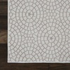 image:imageNourison Home Urban Chic Eclectic Light Blue 9 x 12 Area Rug Easy Cleaning Non Shedding Bed Room Living Room Dining Room Kitchen 9x12Cream
