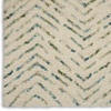 image:imageNourison Home Vail Indigo Ivory 53 x 73 Area Rug  Easy Clean Non Shedding Bed Room Living Room Dining Room Kitchen 5 x 7IVGreen