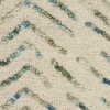image:imageNourison Home Vail Indigo Ivory 53 x 73 Area Rug  Easy Clean Non Shedding Bed Room Living Room Dining Room Kitchen 5 x 7IVGreen