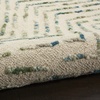 image:imageNourison Home Vail Indigo Ivory 53 x 73 Area Rug  Easy Clean Non Shedding Bed Room Living Room Dining Room Kitchen 5 x 7IVGreen