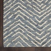 image:imageNourison Home Vail Indigo Ivory 53 x 73 Area Rug  Easy Clean Non Shedding Bed Room Living Room Dining Room Kitchen 5 x 7IndigoIvory
