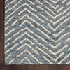 image:imageNourison Home Vail Indigo Ivory 53 x 73 Area Rug  Easy Clean Non Shedding Bed Room Living Room Dining Room Kitchen 5 x 7IndigoIvory