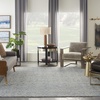 image:imageNourison Home Vail Indigo Ivory 53 x 73 Area Rug  Easy Clean Non Shedding Bed Room Living Room Dining Room Kitchen 5 x 7IndigoIvory