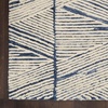 image:imageNourison Home Vail White Blue 23 x 76 Area Rug  Easy Clean Non Shedding Bed Room Living Room Dining Room Kitchen 8 RunnerWhite Blue
