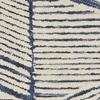 image:imageNourison Home Vail White Blue 23 x 76 Area Rug  Easy Clean Non Shedding Bed Room Living Room Dining Room Kitchen 8 RunnerWhite Blue