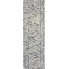 image:imageNourison Home Vail White Blue 23 x 76 Area Rug  Easy Clean Non Shedding Bed Room Living Room Dining Room Kitchen 8 RunnerWhite Blue