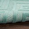 image:imageNourison Home Versatile Ivory White 3 x 5 Area Rug  Easy Clean Non Shedding Bed Room Living Room Dining Room Kitchen 3 x 5Aqua Teal