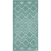 image:imageNourison Home Versatile Ivory White 3 x 5 Area Rug  Easy Clean Non Shedding Bed Room Living Room Dining Room Kitchen 3 x 5Aqua Teal