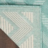 image:imageNourison Home Versatile Ivory White 3 x 5 Area Rug  Easy Clean Non Shedding Bed Room Living Room Dining Room Kitchen 3 x 5Aqua Teal