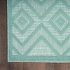 image:imageNourison Home Versatile Ivory White 3 x 5 Area Rug  Easy Clean Non Shedding Bed Room Living Room Dining Room Kitchen 3 x 5Aqua Teal