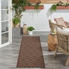 image:imageNourison Home Versatile Ivory White 3 x 5 Area Rug  Easy Clean Non Shedding Bed Room Living Room Dining Room Kitchen 3 x 5Brown