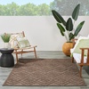 image:imageNourison Home Versatile Ivory White 3 x 5 Area Rug  Easy Clean Non Shedding Bed Room Living Room Dining Room Kitchen 3 x 5Brown