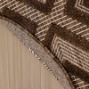 image:imageNourison Home Versatile Ivory White 3 x 5 Area Rug  Easy Clean Non Shedding Bed Room Living Room Dining Room Kitchen 3 x 5Brown