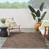 image:imageNourison Home Versatile Ivory White 3 x 5 Area Rug  Easy Clean Non Shedding Bed Room Living Room Dining Room Kitchen 3 x 5Brown