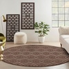 image:imageNourison Home Versatile Ivory White 3 x 5 Area Rug  Easy Clean Non Shedding Bed Room Living Room Dining Room Kitchen 3 x 5Brown