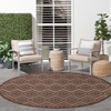 image:imageNourison Home Versatile Ivory White 3 x 5 Area Rug  Easy Clean Non Shedding Bed Room Living Room Dining Room Kitchen 3 x 5Brown
