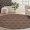 image:imageNourison Home Versatile Ivory White 3 x 5 Area Rug  Easy Clean Non Shedding Bed Room Living Room Dining Room Kitchen 3 x 5Brown