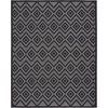 image:imageNourison Home Versatile Ivory White 3 x 5 Area Rug  Easy Clean Non Shedding Bed Room Living Room Dining Room Kitchen 3 x 5Charcoal Black