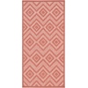 image:imageNourison Home Versatile Ivory White 3 x 5 Area Rug  Easy Clean Non Shedding Bed Room Living Room Dining Room Kitchen 3 x 5Coral Orange