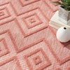 image:imageNourison Home Versatile Ivory White 3 x 5 Area Rug  Easy Clean Non Shedding Bed Room Living Room Dining Room Kitchen 3 x 5Coral Orange