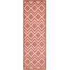 image:imageNourison Home Versatile Ivory White 3 x 5 Area Rug  Easy Clean Non Shedding Bed Room Living Room Dining Room Kitchen 3 x 5Coral Orange