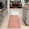 image:imageNourison Home Versatile Ivory White 3 x 5 Area Rug  Easy Clean Non Shedding Bed Room Living Room Dining Room Kitchen 3 x 5Coral Orange