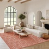 image:imageNourison Home Versatile Ivory White 3 x 5 Area Rug  Easy Clean Non Shedding Bed Room Living Room Dining Room Kitchen 3 x 5Coral Orange