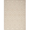 image:imageNourison Home Versatile Ivory White 3 x 5 Area Rug  Easy Clean Non Shedding Bed Room Living Room Dining Room Kitchen 3 x 5Cream