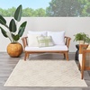 image:imageNourison Home Versatile Ivory White 3 x 5 Area Rug  Easy Clean Non Shedding Bed Room Living Room Dining Room Kitchen 3 x 5Cream