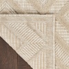image:imageNourison Home Versatile Ivory White 3 x 5 Area Rug  Easy Clean Non Shedding Bed Room Living Room Dining Room Kitchen 3 x 5Cream