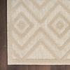 image:imageNourison Home Versatile Ivory White 3 x 5 Area Rug  Easy Clean Non Shedding Bed Room Living Room Dining Room Kitchen 3 x 5Cream