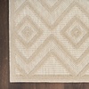 image:imageNourison Home Versatile Ivory White 3 x 5 Area Rug  Easy Clean Non Shedding Bed Room Living Room Dining Room Kitchen 3 x 5Cream