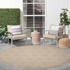 image:imageNourison Home Versatile Ivory White 3 x 5 Area Rug  Easy Clean Non Shedding Bed Room Living Room Dining Room Kitchen 3 x 5Cream