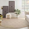 image:imageNourison Home Versatile Ivory White 3 x 5 Area Rug  Easy Clean Non Shedding Bed Room Living Room Dining Room Kitchen 3 x 5Cream