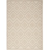 image:imageNourison Home Versatile Ivory White 3 x 5 Area Rug  Easy Clean Non Shedding Bed Room Living Room Dining Room Kitchen 3 x 5Cream