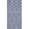 image:imageNourison Home Versatile Ivory White 3 x 5 Area Rug  Easy Clean Non Shedding Bed Room Living Room Dining Room Kitchen 3 x 5Denim Blue