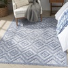 image:imageNourison Home Versatile Ivory White 3 x 5 Area Rug  Easy Clean Non Shedding Bed Room Living Room Dining Room Kitchen 3 x 5Denim Blue