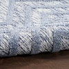 image:imageNourison Home Versatile Ivory White 3 x 5 Area Rug  Easy Clean Non Shedding Bed Room Living Room Dining Room Kitchen 3 x 5Denim Blue