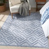 image:imageNourison Home Versatile Ivory White 3 x 5 Area Rug  Easy Clean Non Shedding Bed Room Living Room Dining Room Kitchen 3 x 5Denim Blue