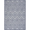 image:imageNourison Home Versatile Ivory White 3 x 5 Area Rug  Easy Clean Non Shedding Bed Room Living Room Dining Room Kitchen 3 x 5Denim Blue