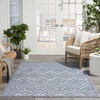 image:imageNourison Home Versatile Ivory White 3 x 5 Area Rug  Easy Clean Non Shedding Bed Room Living Room Dining Room Kitchen 3 x 5Denim Blue