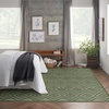 image:imageNourison Home Versatile Ivory White 3 x 5 Area Rug  Easy Clean Non Shedding Bed Room Living Room Dining Room Kitchen 3 x 5Green