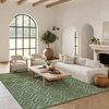 image:imageNourison Home Versatile Ivory White 3 x 5 Area Rug  Easy Clean Non Shedding Bed Room Living Room Dining Room Kitchen 3 x 5Green