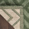 image:imageNourison Home Versatile Ivory White 3 x 5 Area Rug  Easy Clean Non Shedding Bed Room Living Room Dining Room Kitchen 3 x 5Green