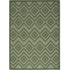 image:imageNourison Home Versatile Ivory White 3 x 5 Area Rug  Easy Clean Non Shedding Bed Room Living Room Dining Room Kitchen 3 x 5Green