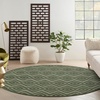 image:imageNourison Home Versatile Ivory White 3 x 5 Area Rug  Easy Clean Non Shedding Bed Room Living Room Dining Room Kitchen 3 x 5Green