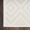 image:imageNourison Home Versatile Ivory White 3 x 5 Area Rug  Easy Clean Non Shedding Bed Room Living Room Dining Room Kitchen 3 x 5Ivory White