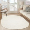 image:imageNourison Home Versatile Ivory White 3 x 5 Area Rug  Easy Clean Non Shedding Bed Room Living Room Dining Room Kitchen 3 x 5Ivory White